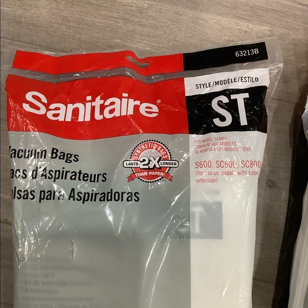 Sanitaire 12 Bags Style ST Disposable Vacuum Bissell SC600 & SC800 Series 63213 - Picture 2 of 8